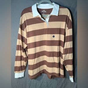Nwt Hollister Long Sleeve Polo